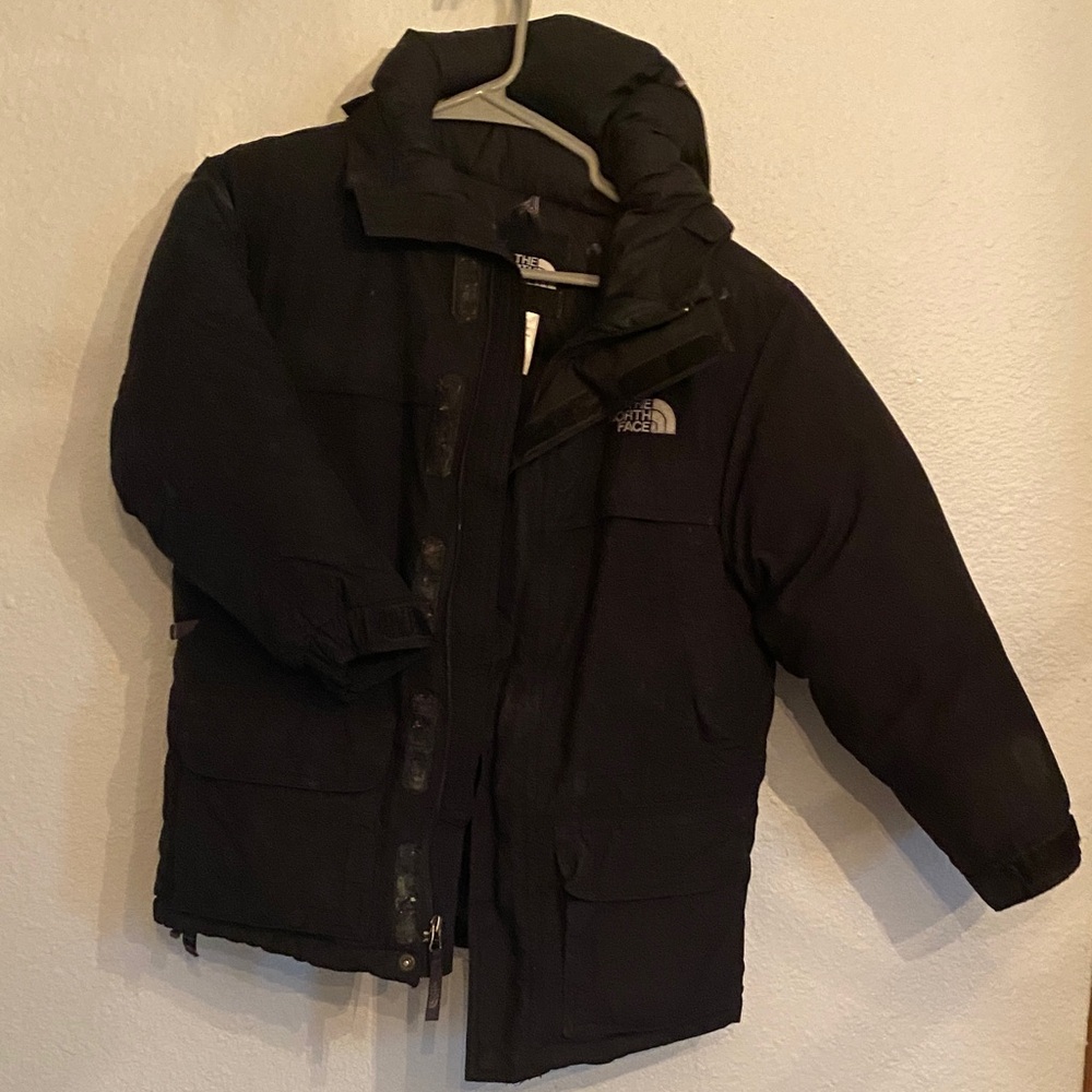 The North Face Men's Black Insulated Parka Jacket